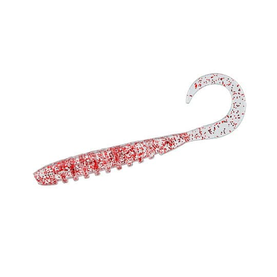 Jackall Worm Tide Curly 2.0inch Glow