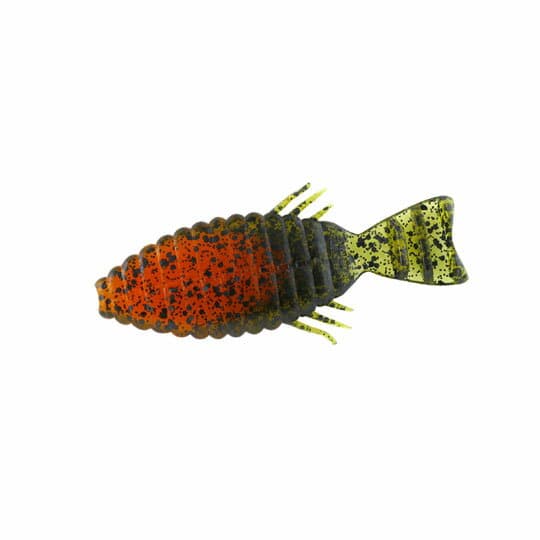 Deps Bullflat 3.8 Inch #52 Green Pumpkin Chartreuse
