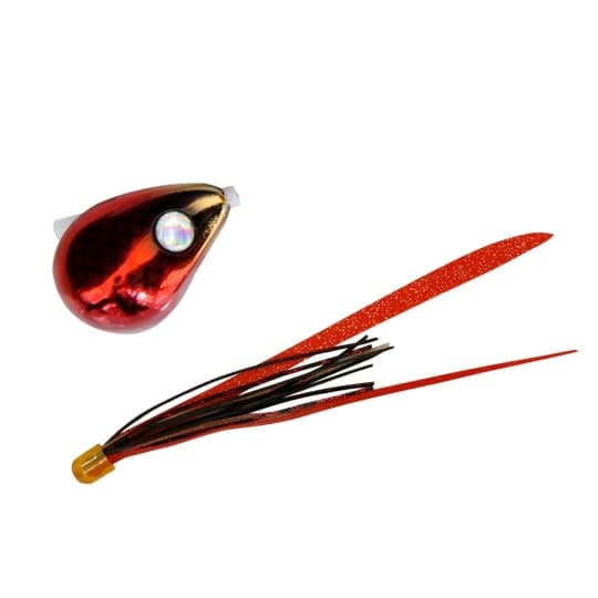 Jackall Bakuryu Namari-style Binbin Tama Slide 160g F203 Metal Red / Red Gold T+