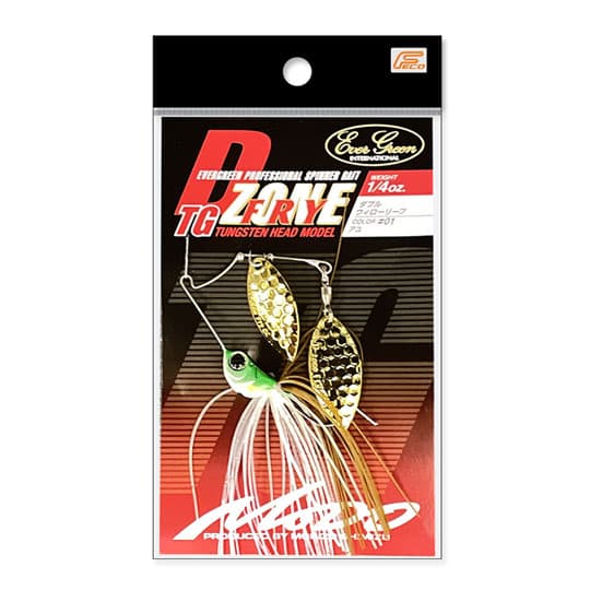 Evergreen Spinnerbait MoDO D Zone Fry TG 1/4oz Double Willow #01 Ayu