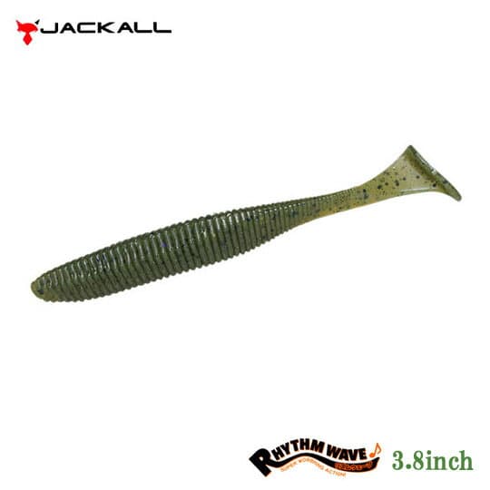 Jackall Rhythm Wave 3.8inch Watermelon Pepper