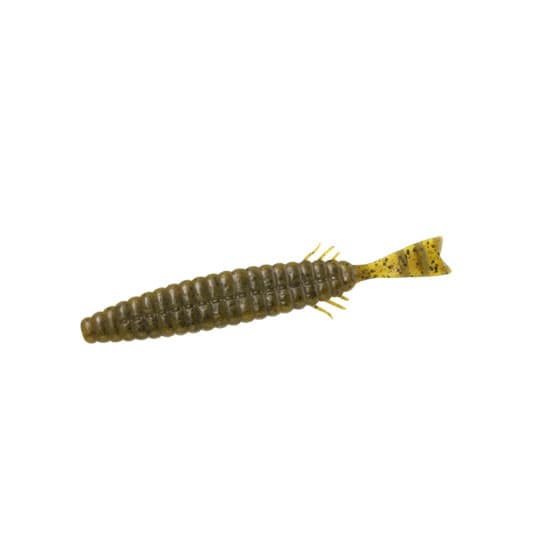 Deps Worm Bull Slender 4.7inch #12 Green Pumpkin