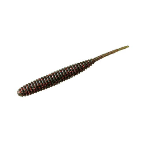 Deps Worm Death Adder 4inch #21 Pumpkin Green Back