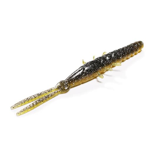Issei Worm Pin Claw Stick 4inch Heavy Salt #07 Green Pumpkin