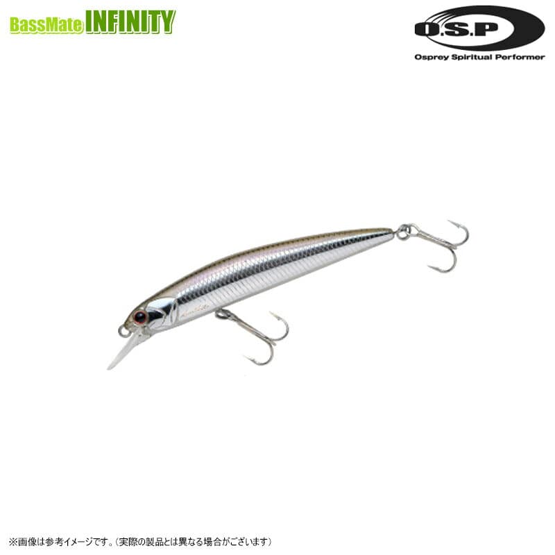O.S.P Bass Lure Durga 73 SP GRW92 Ghost Real Smelt Ver.Blue