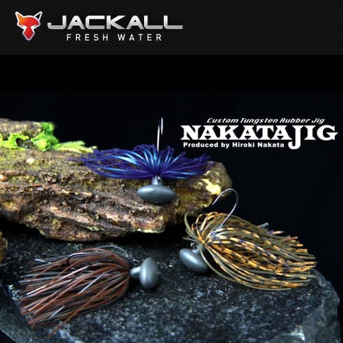 Jackall Rubber Jig Nakata jig 1/4oz Watermelon Seed