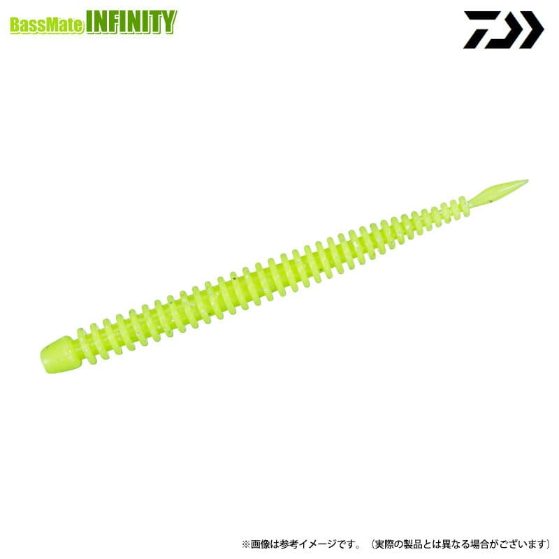 Daiwa Gekkabijin Ajing Beam Batikon Custom Mid 3.0inch Glow Lemon