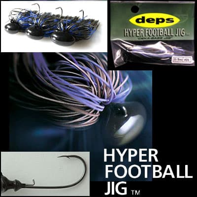 Deps Hyper Football Jig 1/4-1/2 oz