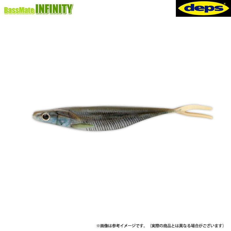 【在庫限定15％OFF】デプス Deps　サカマタシャッド リアル 5インチ(ノンソルト) 【メール便配送可】 【まとめ送料割】【bs002】