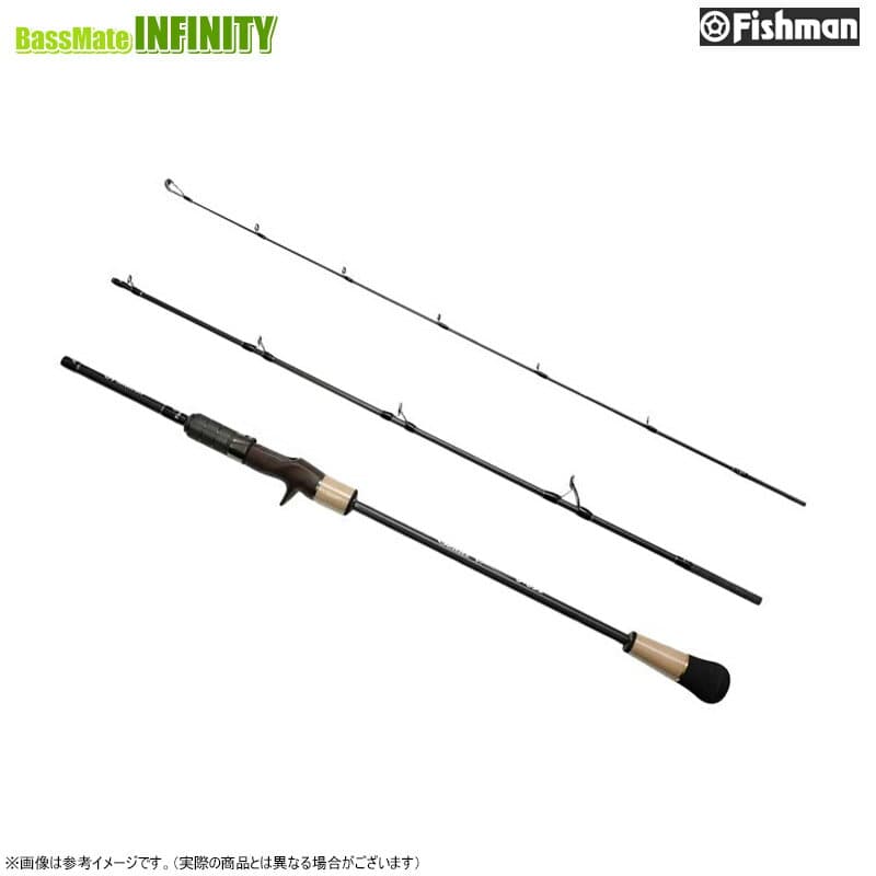 Fishman Seadz Varuna J-631 3-Piece Baitcasting Rod