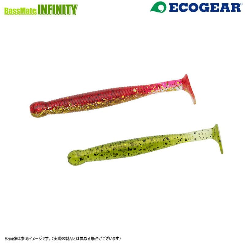 Ecogear Grass Minnow M Size 2-1/2 inch 10pcs
