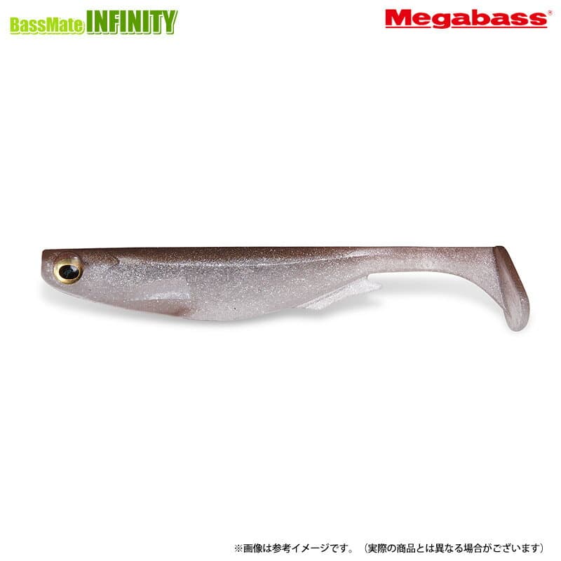 Megabass Spark Shad 4 inch Silver Shad