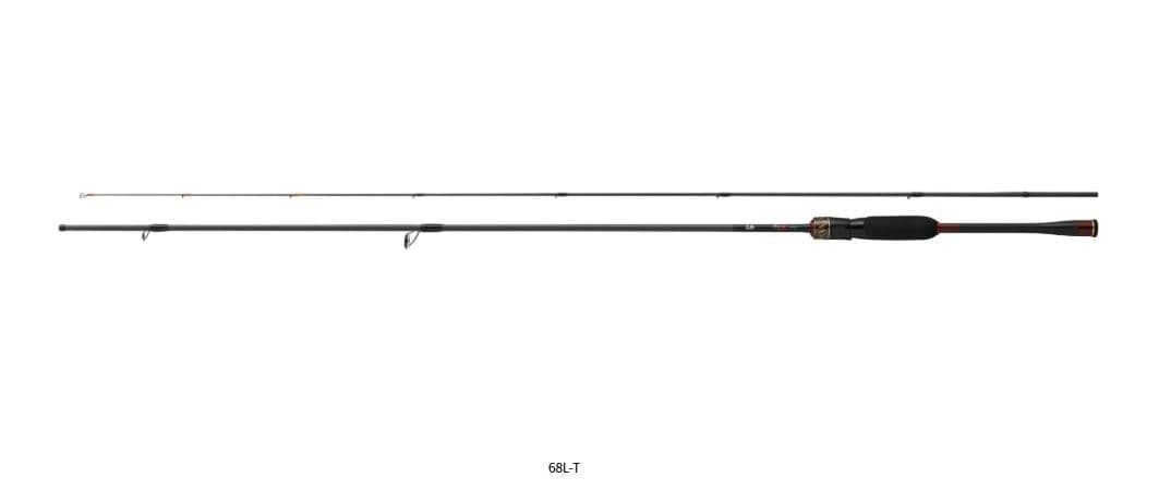 Daiwa 25 Gekkabijin MX 68L-T J 2 Pieces Spinning Rod