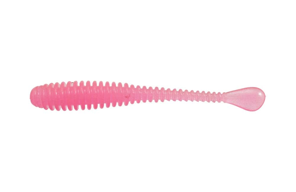 Issei Kaitaro Valkyrie Spatela #008 Pink (Glow) 1.8 Inch 12 Pieces Soft Lure Worm