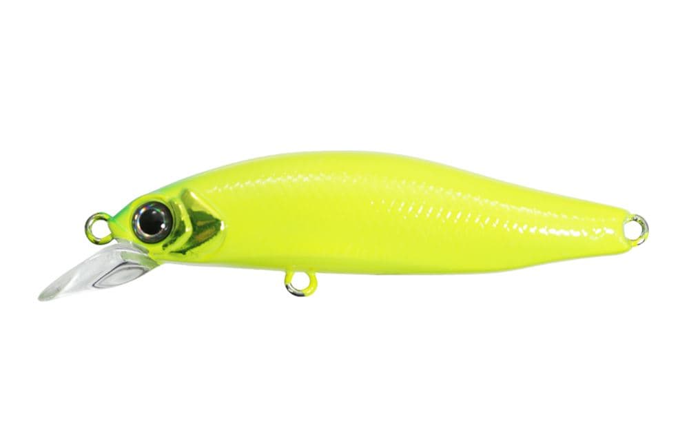 Issei SW Lure Umitaro Ame Minnow 48MR-SF #012 Solid Lime Chart