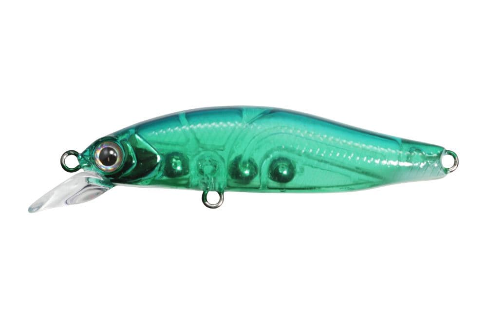 Issei Umitaro Ame Minnow 48MR-SS #014 Kabura Green Tail Glow