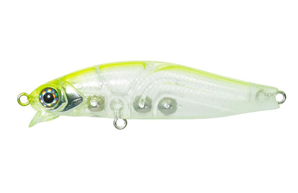 Issei Umitaro Ame Minnow 55SR-SS #004 Chart BackTail Glow