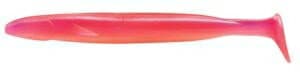 Ecogear Worm Power Shad 5inch #102 Glow (luminous)/Pink back