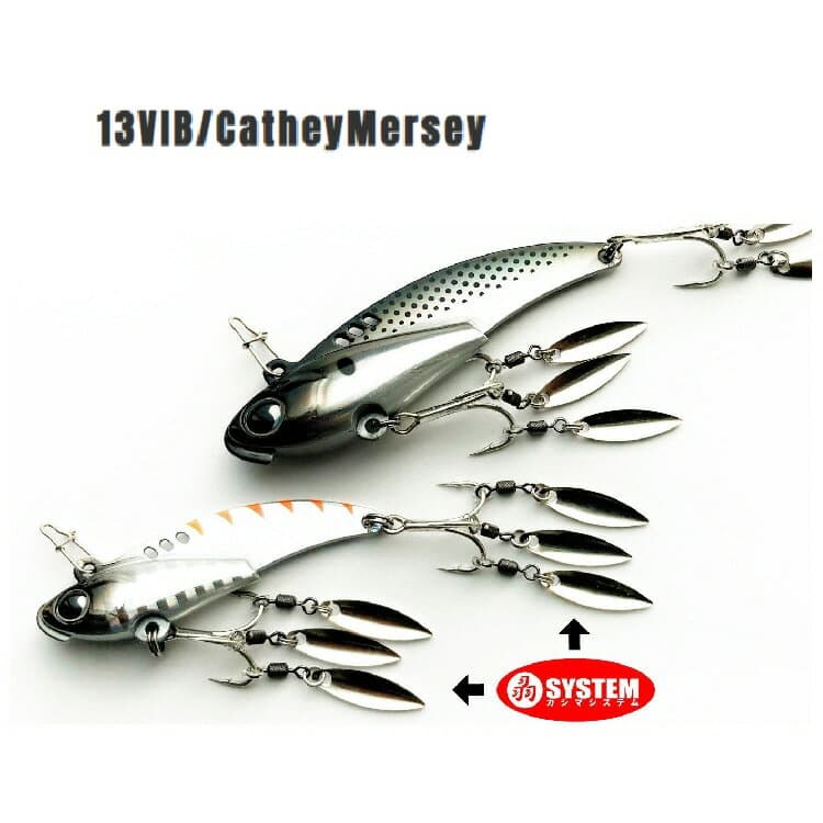 Breaden Seabass Lure 13VIB/Cathy Mersey 40g #01 Red Gold