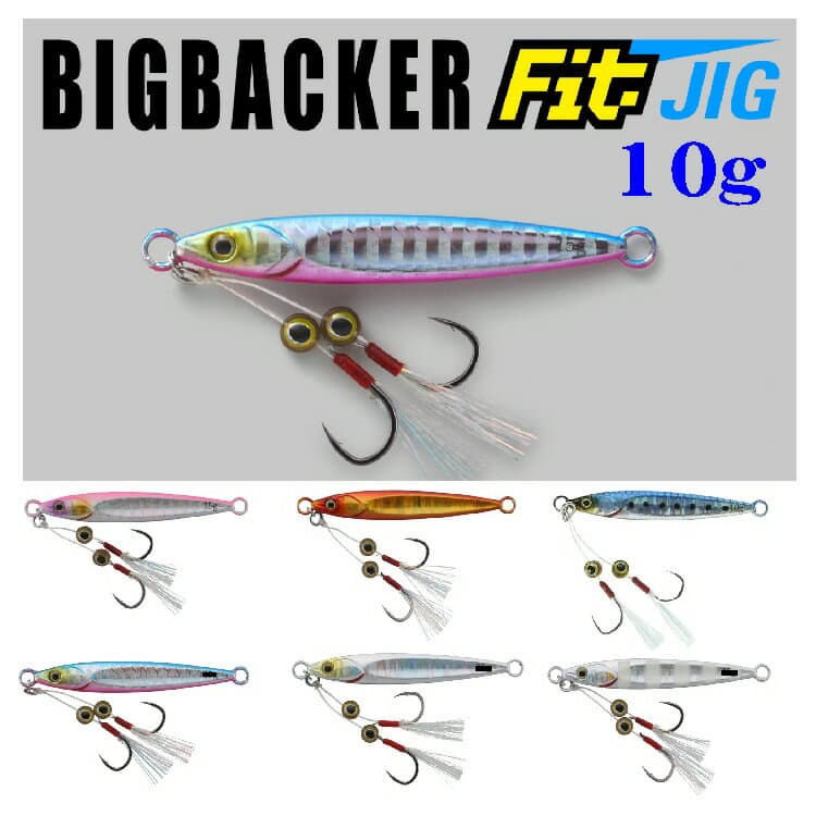 【釣り】JACKALL BIGBACKER FitJIG 10g【510】