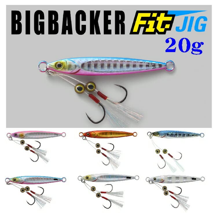 【釣り】JACKALL BIGBACKER FitJIG 20g【510】