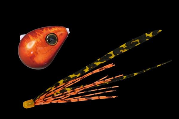 Jackall Bakuryu Namari-shiki Binbin Tama Slide 80g Red Orange / Shimaore T+