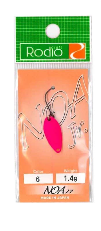 Rodio Craft Spoon Noa-Jr 1.4g #6 Fluorescent Pink