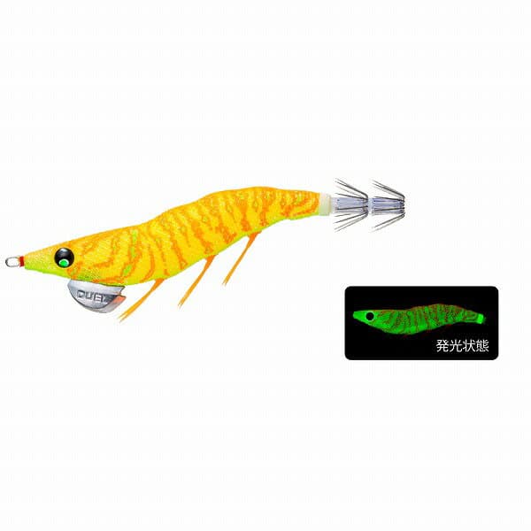 デュエル(DUEL) EZ-Q ダートマスター ラトル 3.5号 夜光チャート