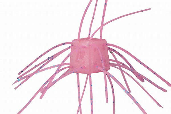O.S.P Worm Dice Rubber Max Salt SR07 Site Neon Pink