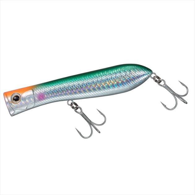 Daiwa Solty Pop 95F Orange Head Kibinago Flash