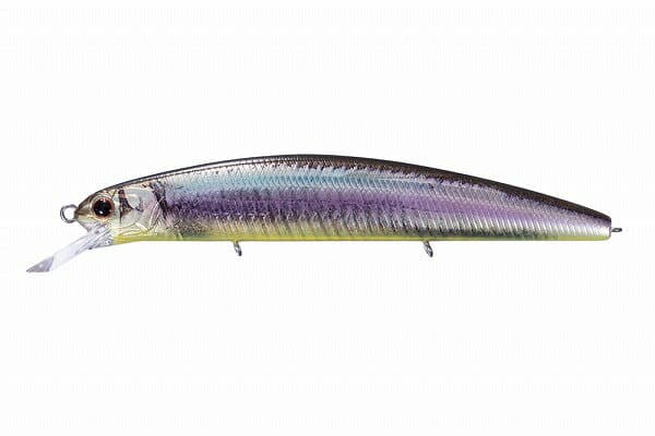O.S.P Bass Lure Varuna F RP91 Real Gold Wakasagi