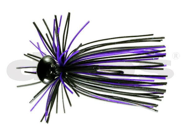 Deps Cling Head Jig 3/16oz #61 Junebug/Black