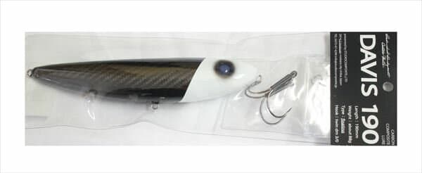 Studio Composite Seabass Lure Davis 190 White Head Zombie