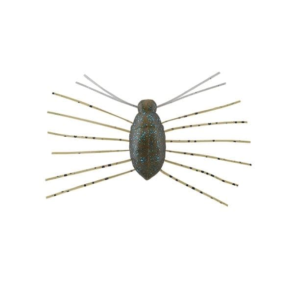 Jackall Need Bug Green Pumpkin/Blue Flake