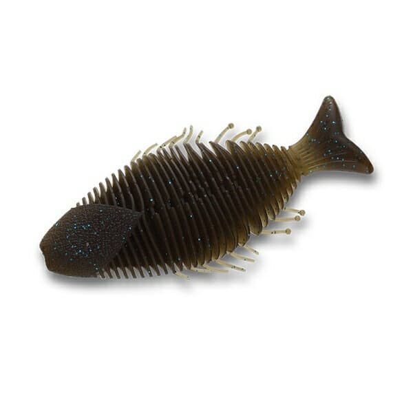 Imakatsu Huddle Gill 5 inch #S-258 Imae Green Pumpkin Blue Flake