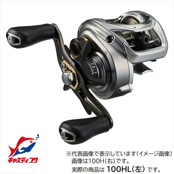 Daiwa 24 Bass X 100HL (Left Handle)