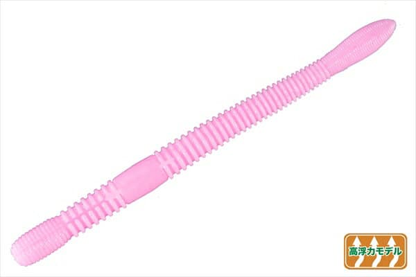 O.S.P Worm DoLive Crawler 3.5inch WF036 Bubble Gum Pink(High buoyancy)
