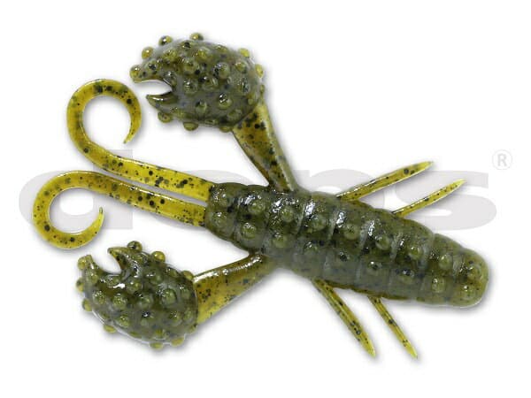 Deps Beckon Craw 3.5 inch #12 Green Pumpkin