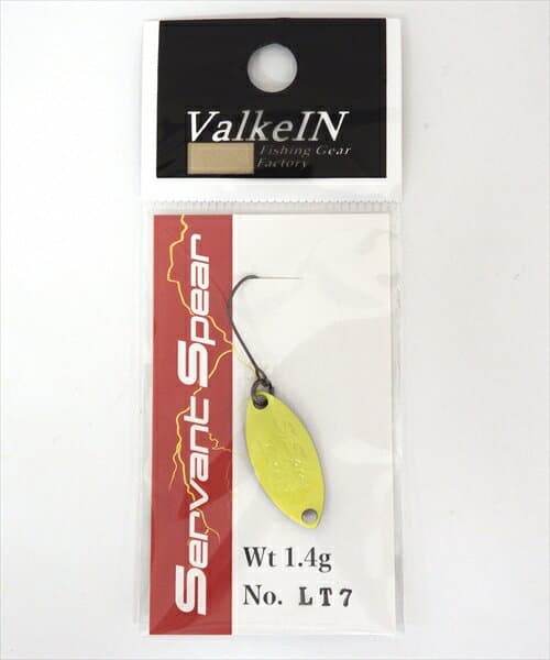 Valkein Servant Spear 1.4g LT7 Yellow / Matte Black