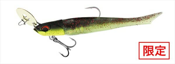 Duo Bairufu BR Chatterfish Set 18g Mat Midnight Chartreuse