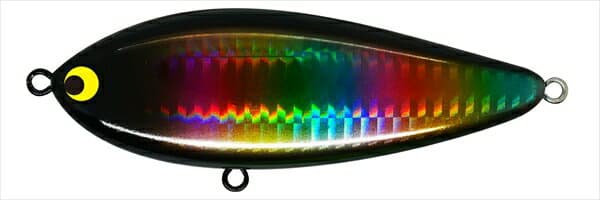 Pozi Drive Garage Zig Zag Bait 100S #08 Black Rainbow