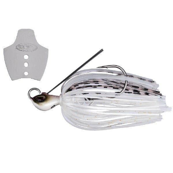 OSP Metal Blade Jig 3/8oz BJ50 Vivid Pearl White