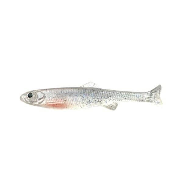 Imakatsu Worm Huddle Swimmer Elastomer 2inch #S-501 Ghost Shad