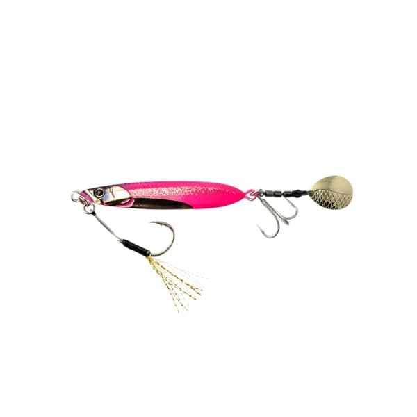 Jackall Metal Jig Big Backer E-Blade 60g Ultra Sagoshi Pink Spark