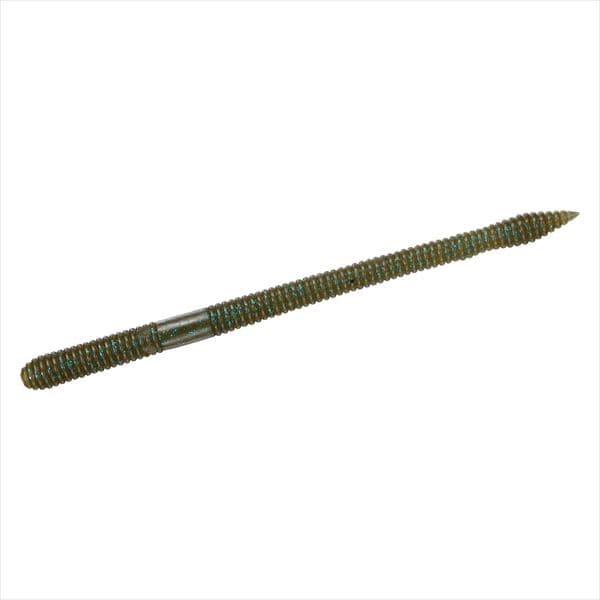 Daiwa 24 Steez Neko Straight 3.75 Green Pumpkin Blue Flake