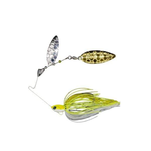 Dstyle Spinnerbait D-Spiker Compact 1/4oz DW D White Chart