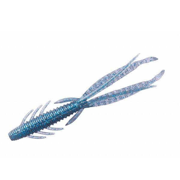 O.S.P Worm DoLive Shrimp 6inch W039 Smoke Blue Flake
