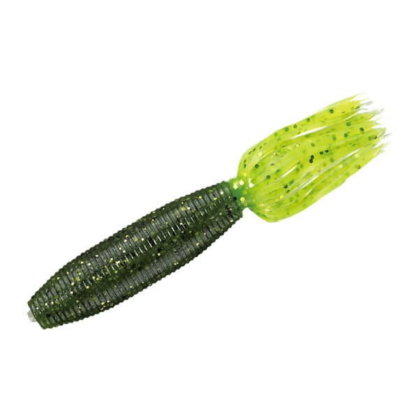 Smith Fat Ika 8pcs 323-015 Watermelon/Small Gold Flake-Chartreuse/Chartreuse Flake