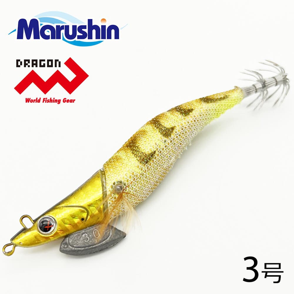 Marushin Heat & Beat Egi Ajing 3 Number Bait Wood