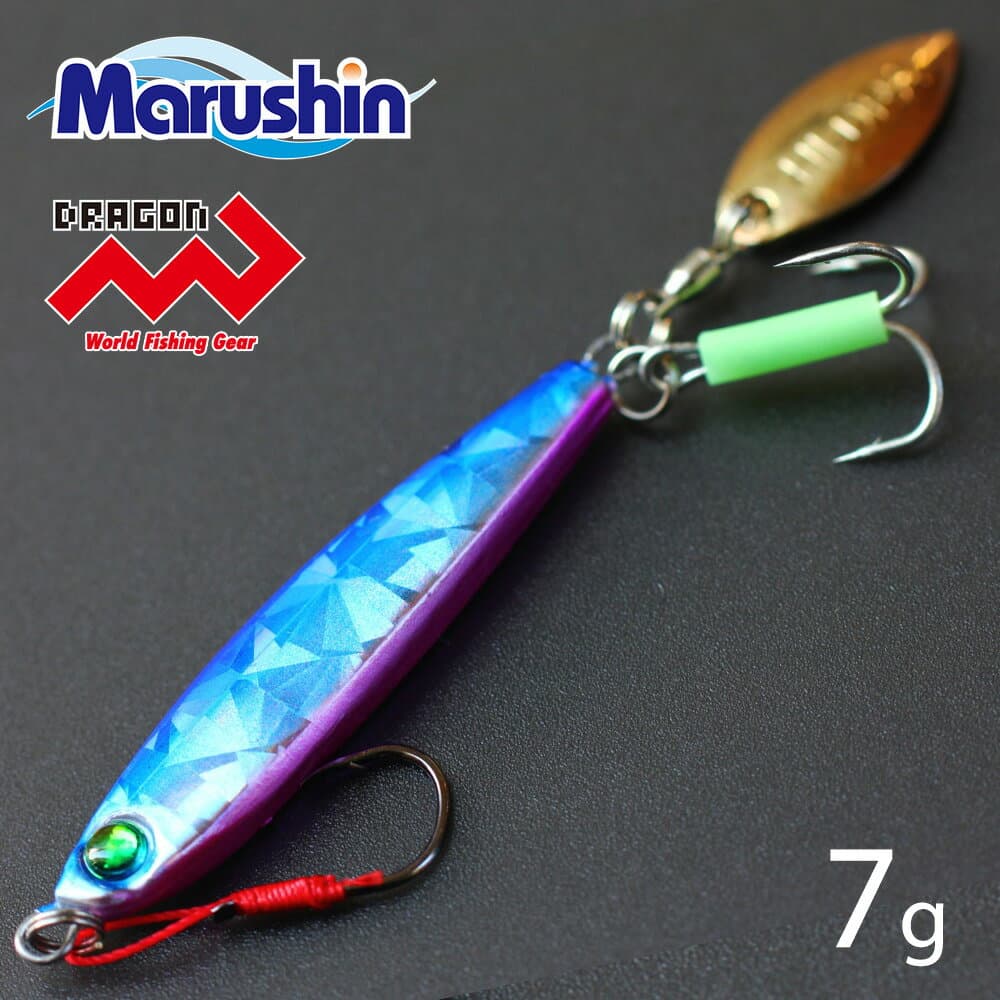 Marushin Metal Jig Cool Six Blue Pink 7g